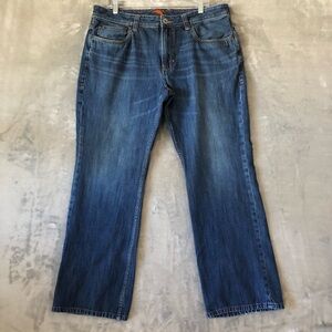 Tommy Bahama Barbados Men Jeans Size 38x32 Bootcut Medium Wash Denim